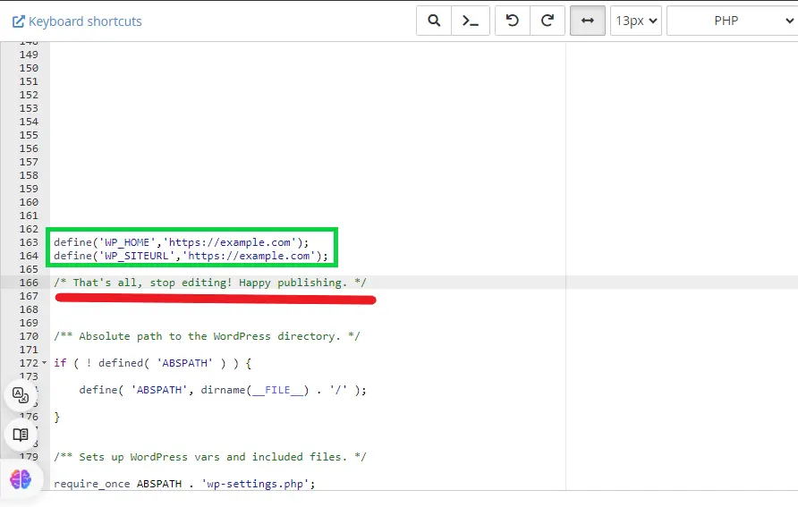 قرار دادن کد در فایل wp-login.php