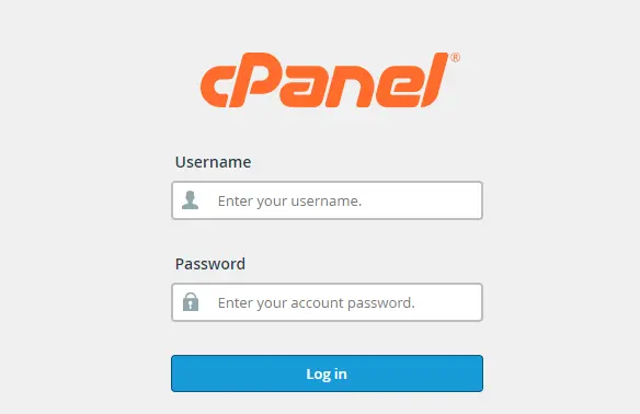 ورود به سی پنل