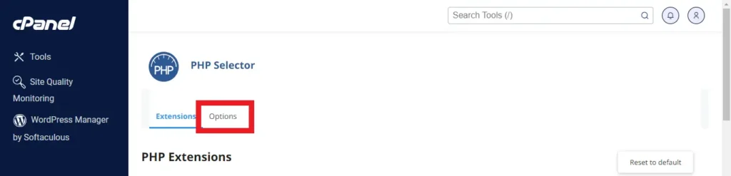 انتخاب گزینه option برای تنظیم محدودیت php