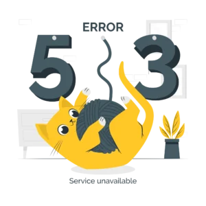 دلایل نمایش خطای 503 در سایت