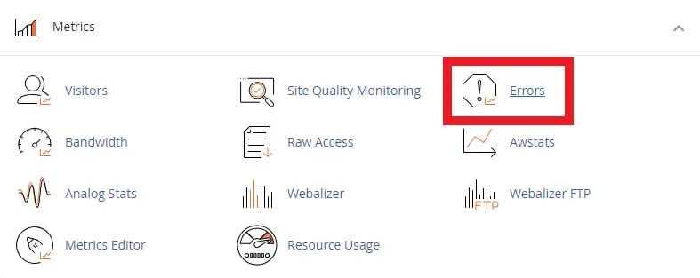 دسترسی به فایل لاگ سرور در سی پنل