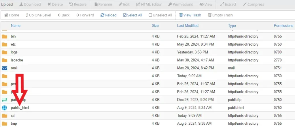 رفتن به پوشه اصلی سایت