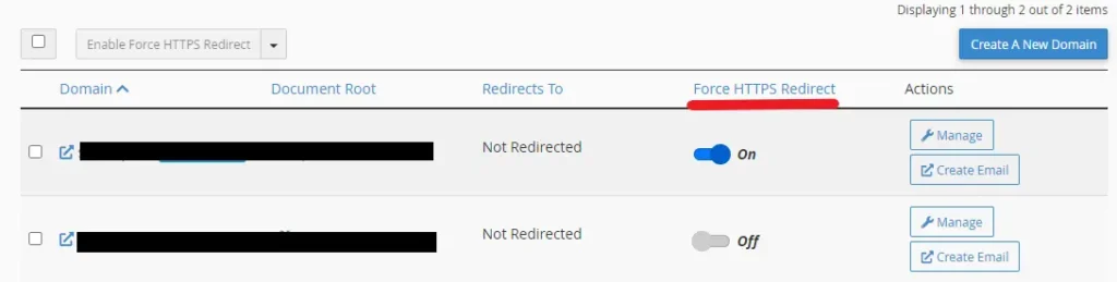 رفع مشکل ssl با ریدایرکت دامنه http به https