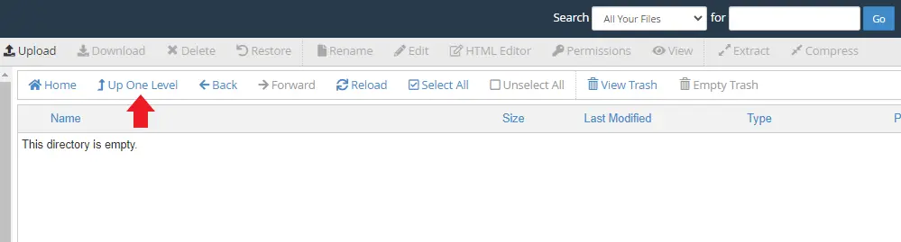 بازگشت به public_html