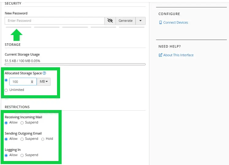 مدیریت، بازیابی و حذف اکانت ایمیل در هاست سی پنل